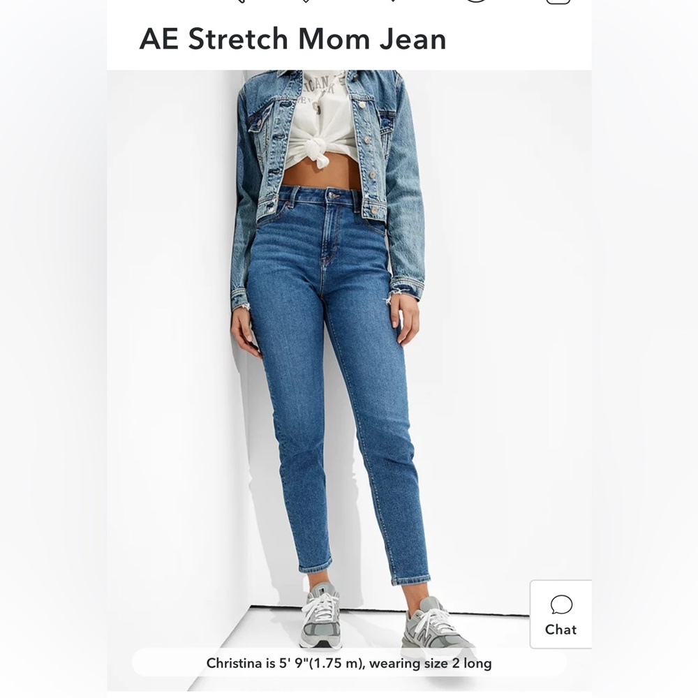 AE Stretch Mom Jean